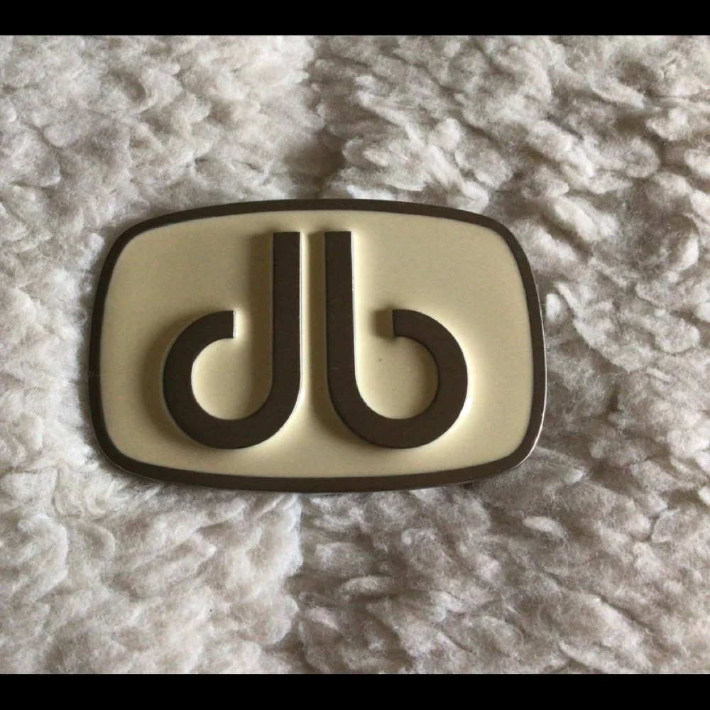 Druh Big Belt Buckle in Ivory and Silver